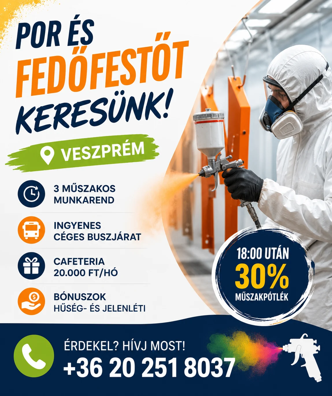 por és fedőfest
